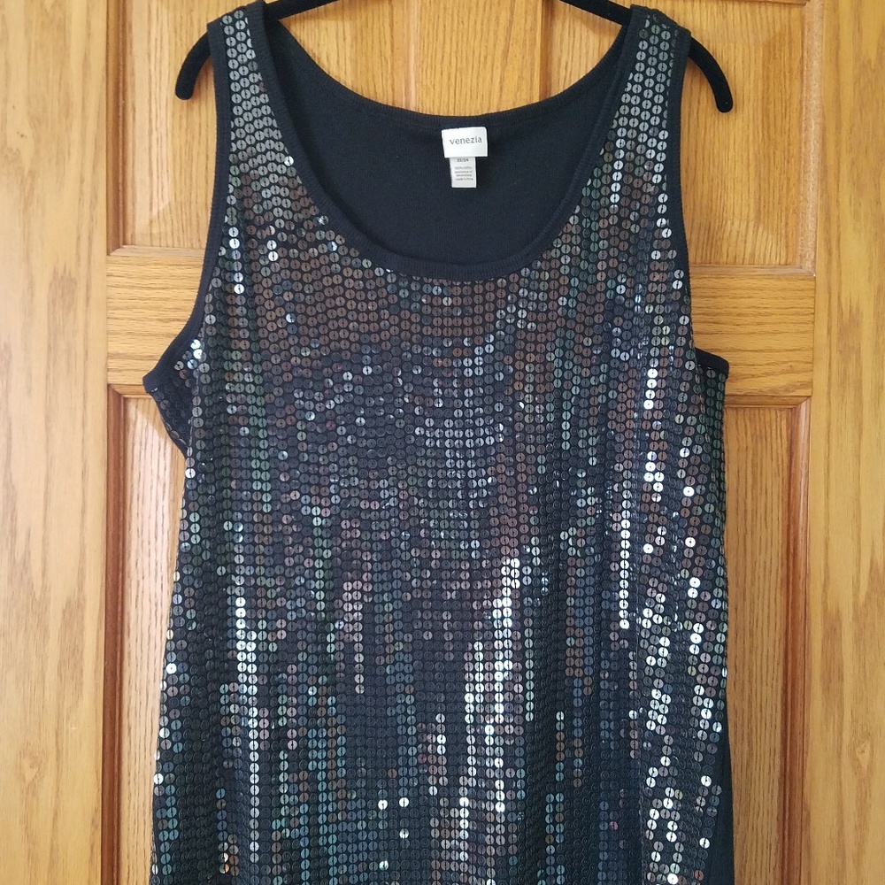 Sequin Tank
